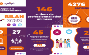 Infographies bilan appui à la professionnalisation 2022