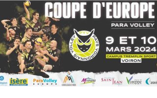 Coupe d'Europe de para volley - 9 et 10 Mars 2024